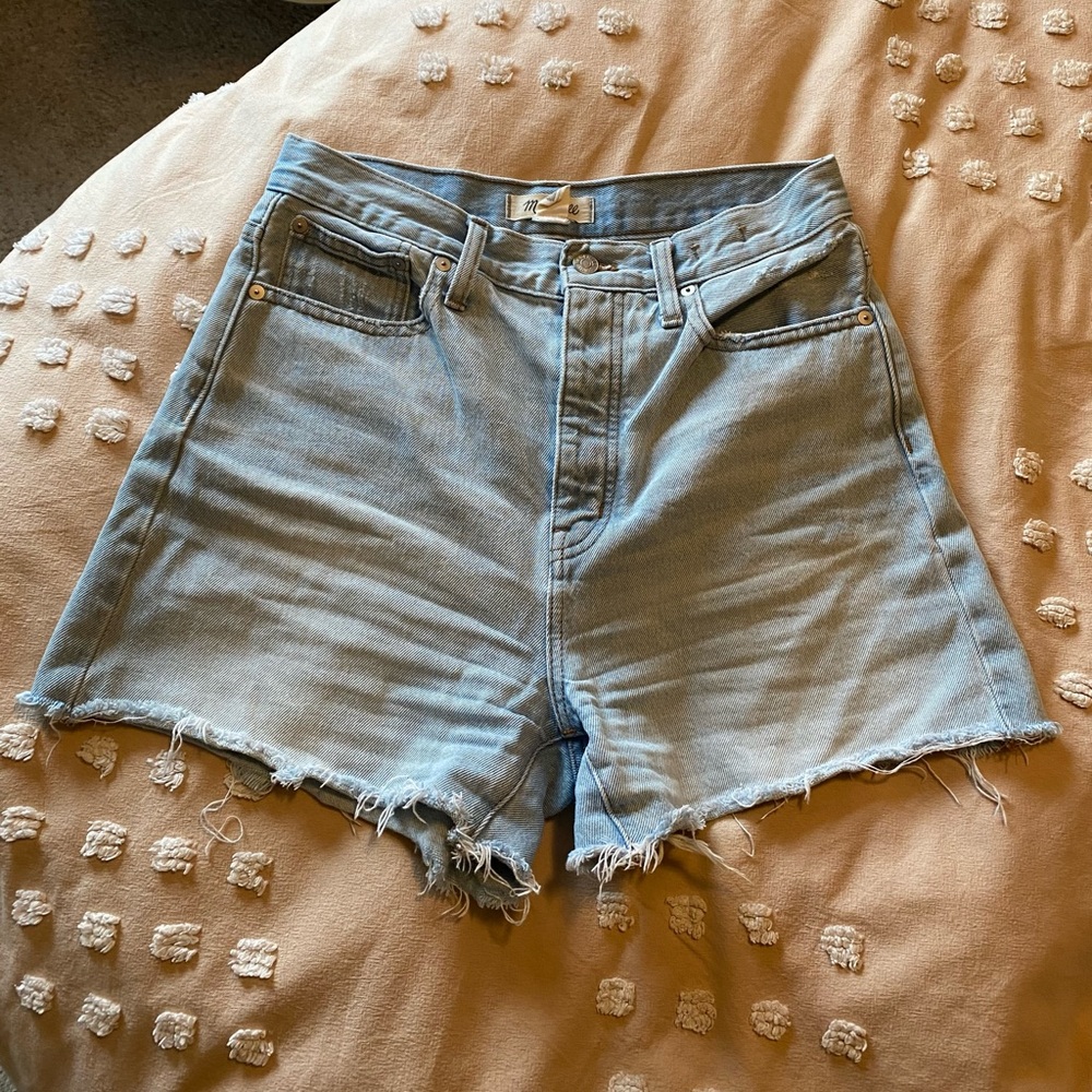 Madewell mom jean shorts